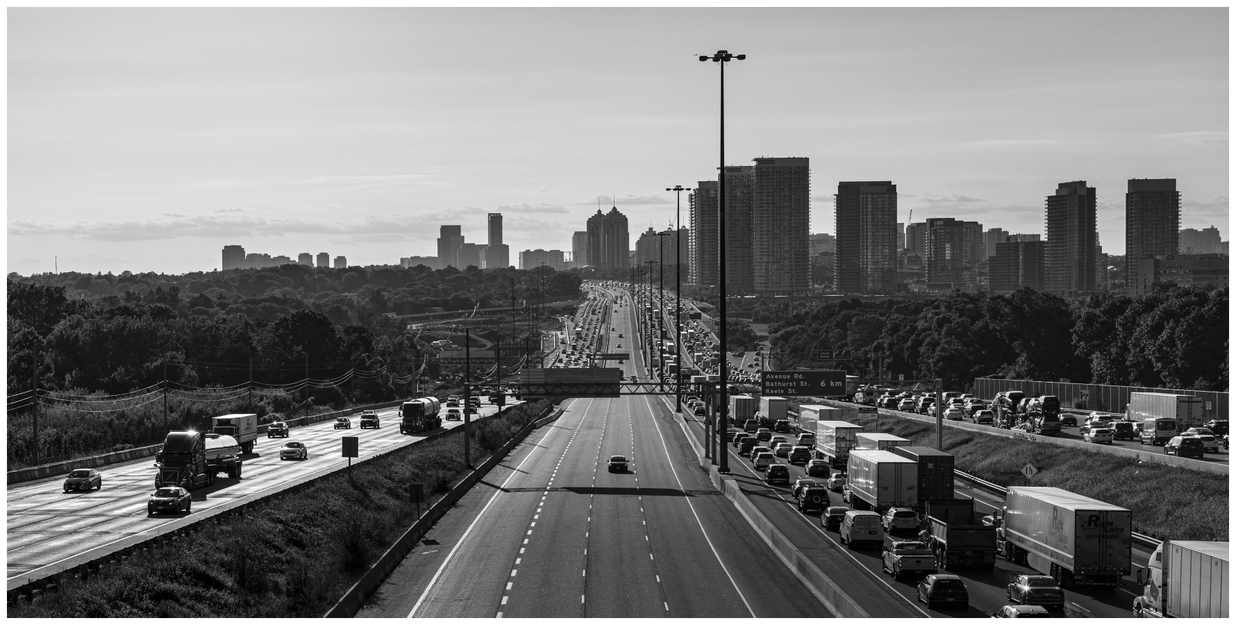 Highway 401 Toronto Canada