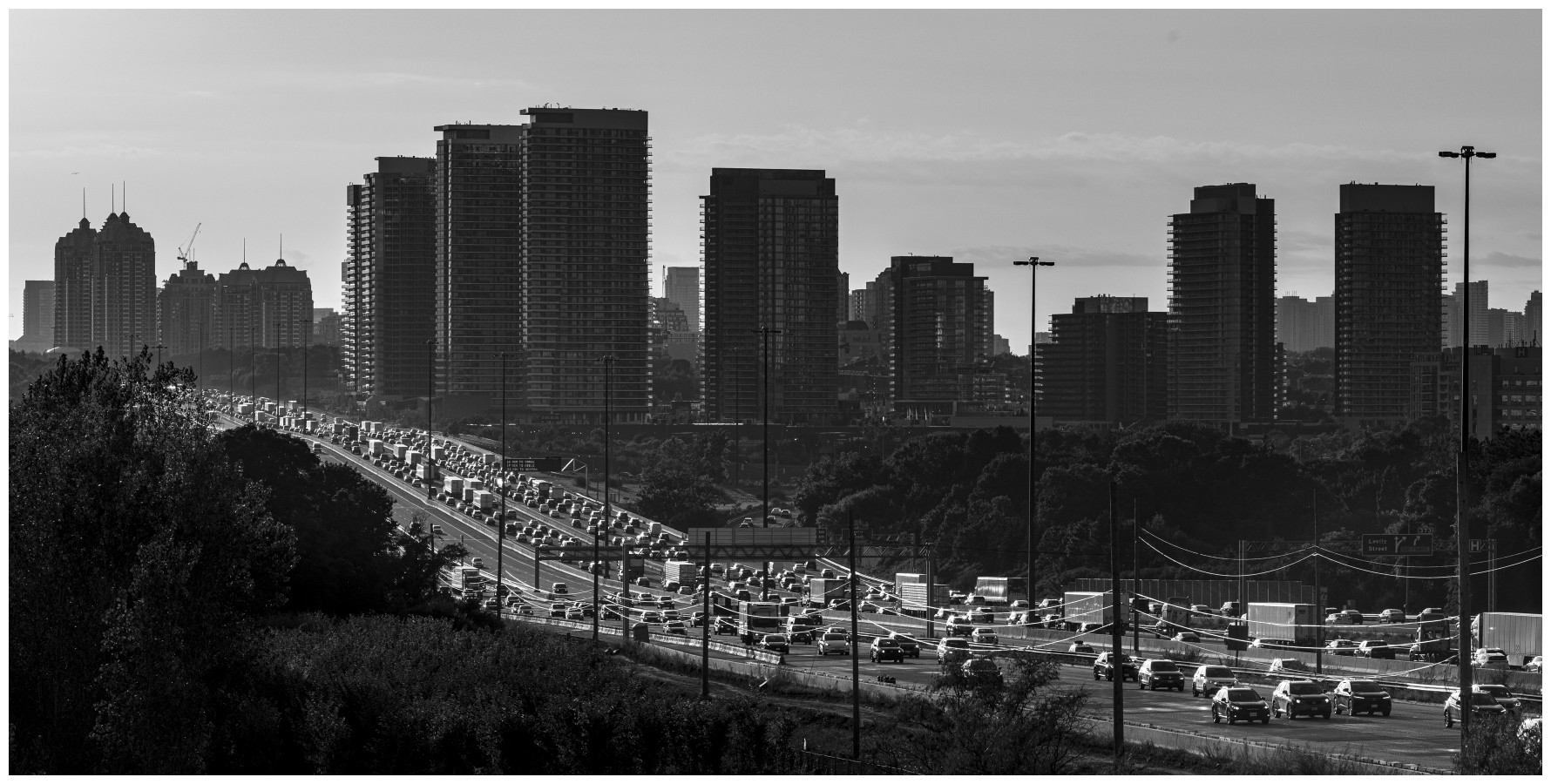 Highway 401 Toronto Canada