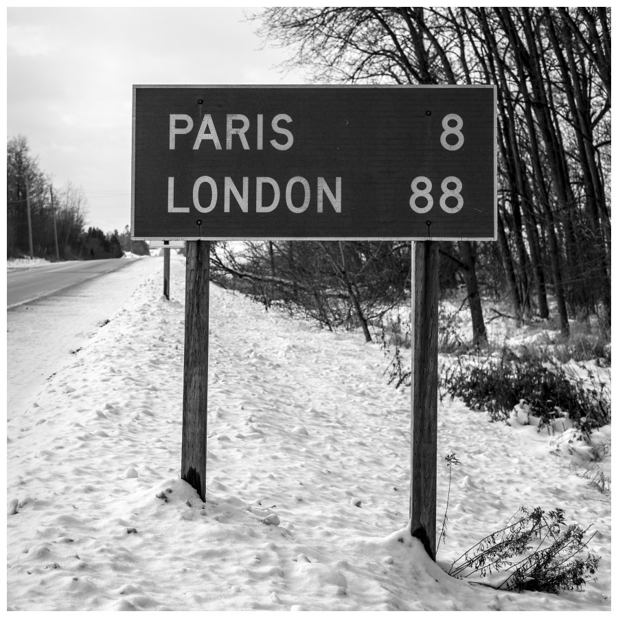 Road to Paris, Ontario, Candad